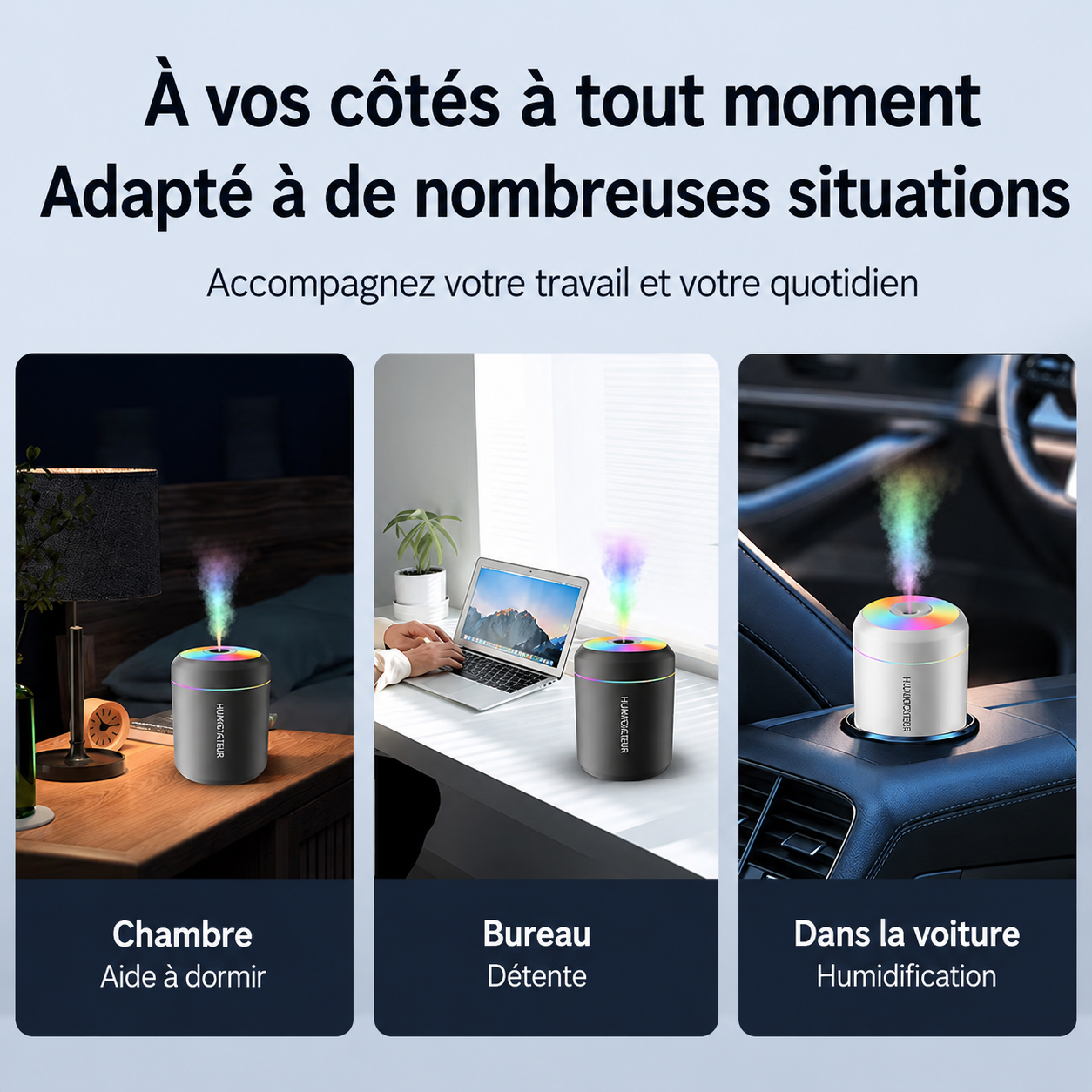 Mini Humidificateur USB 180ML