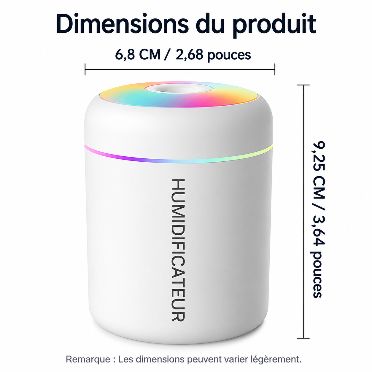 Mini Humidificateur USB 180ML