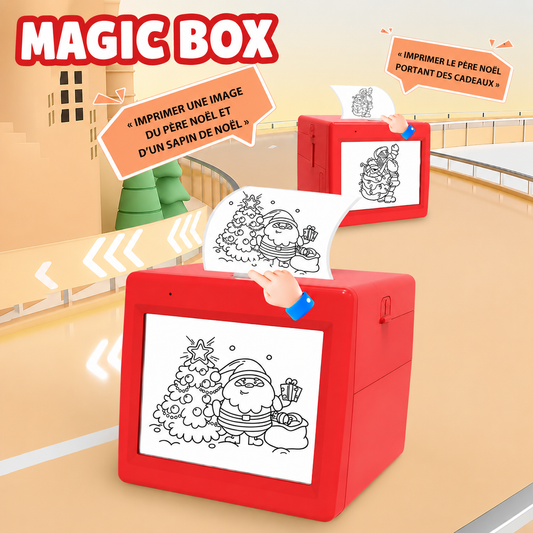 Magic Box – Imprimante Portable à Contrôle Vocal